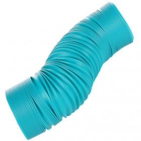 Разтегателен тунел за гризачи Flamingo SAT SMALL ANIMAL TUNNEL FLEX TURQUOISE -  19-75CM DIA 10CM